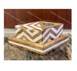 Gift Wood Mother of Pearl Inlay Mubkhar Bakhoor <b>Burner</b> Tray Box Set <b>Oud</b> <b>Burner</b> Dubai Muslim Censer Bone Inlay - Product Image 1