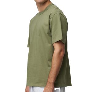 100% coton doux organique unisexe T-Shirt Logo personnalisé Streetwear Hip Hop taille haute qualité personnalisable hommes T-Shirts - Product Image 3