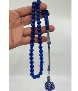 ลูกปัดสวดมนต์ทำมือมุสลิมแทสบิห์ลูกปัดเรซินสำหรับศาสนา - Product Image 1