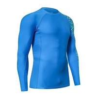 Rashguard de compression BJJ unisexe pour adultes |   Spandex/Polyester |   Respirant, écologique, séchage rapide |   Impression par sublimation intégrale |