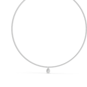 สร้อยคอเพชรแล็บ 4.53 กะรัต ทรงกลมเจียระไนแบบบริลเลียนท์ ทอง 18KT, 14KT สีขาว สีเหลือง สีโรสโกลด์ เครื่องประดับหรูหรา - Product Image 2