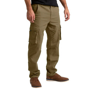 Pantalones tácticos para hombre, pantalones de secado rápido, pantalones elásticos de algodón/LICRA finos de verano para hombre - Product Image 1
