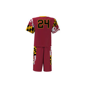 Uniforme de sport de lacrosse Tissu polyester haute densité 300 g/m² Respirant Séchage rapide Couleurs et tailles personnalisées XXS-4XL Marchés européens et américains - Product Image 6