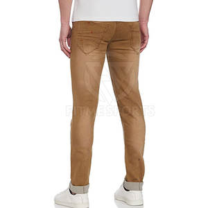 Pantalones vaqueros del servicio del OEM del último diseño para los hombres Pantalones vaqueros cómodos de calidad superior de los hombres - Product Image 2