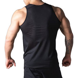 Débardeur Homme OEM Uni en Tissu Extensible Doux – Vêtement Décontracté de Fitness, Gilet de Sport Performant Anti-Humidité, Haut d'Entraînement Sans Manches - Product Image 3