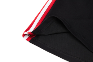 กางเกงขาบานมีฮู้ดและชุดวอร์ม2ชิ้นชุดเด100% ผ้าคอตตอนผ้าฟลีซพิมพ์ลายสกรีนเสื้อแบบสวมหัวสำหรับผู้ชาย - Product Image 6