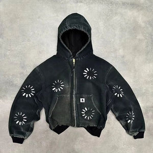 Sweat-shirt de sport unisexe à la mode Gym Wear Sweat à capuche Streetwear personnalisé - Product Image 5