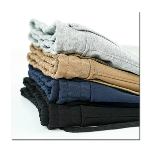 Men's Sporty Summer <b>Sports</b> <b>Shorts</b> 250g Cotton Loose Casual Pants Drawstring Closure Solid Pattern Anti-Wrinkle Street Fashion - Product Image 4