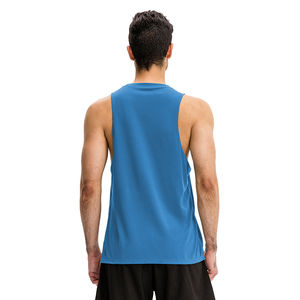 Sudaderas de gimnasio sin mangas informales para hombre, camisetas sin mangas de entrenamiento con gorro de larguero y bolsillo de punto, Camiseta deportiva para culturismo muscular - Product Image 3