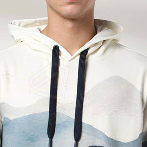 Sudaderas con Capucha de Talla Grande para Hombre, Estilo Urbano, 100% Algodón, Manga Larga, Talla Adulto, Térmicas para Invierno - Product Image 3