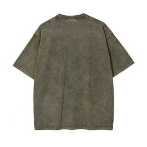 T-shirts vintage unisexes personnalisés, t-shirts délavés à l'acide pour hommes, t-shirts délavés pour femmes - Product Image 6