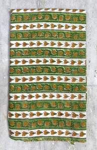 ผ้าฝ้ายบล็อกมือพิมพ์ลายผ้าฝ้าย100% บล็อกระบายอากาศได้ดีแบบดั้งเดิมมรดก - Product Image 3