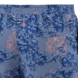 Bañador personalizado de poliéster 100% para hombre de Surf, traje de baño de secado rápido de Color sólido para hombre, cintura elástica, estilo de playa informal y cómodo - Product Image 3