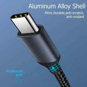 Adaptador de Audio de Nylon Trenzado Tipo-C de 8 Pines y 3.5mm, Carga Rápida USB PD, Protección Contra Cortocircuitos, Diseño Compacto para Teléfono Móvil - Product Image 2