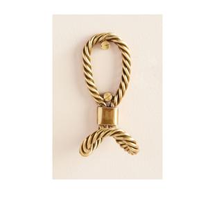 Decorative embossed brass wall hooks <b>for</b> stylish home wall decoration and practical <b>hanging</b> of daily use accessories - Product Image 2