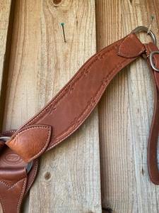 Produits d'équitation western anglais en provenance d'Inde, cuir de vache véritable pleine fleur, têtière et poitrail western pour le luxe des chevaux - Product Image 3