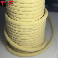 Corde à poi en aramide 8 mm, résistante à la chaleur, pour performance de cirque et de poi de feu