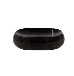 Porte-savon en marbre artisanal | Protège la vanité des taches d'eau | Mise à niveau de salle de bain élégante et fonctionnelle ultime - Product Image 3