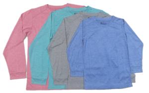 Camiseta de manga larga con cuello rown para niños de alta calidad 100% Polwster - Product Image 6