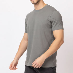 Recién llegado, camisetas para hombre, camisetas informales de algodón a granel, camisetas en blanco transpirables de Color personalizado, camiseta de gran venta para hombre - Product Image 1