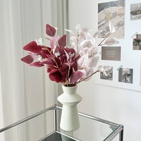 Plante verte artificielle eucalyptus pomme feuille mariage fleur Arrangement feuille matériel décoration de la maison ornement