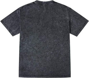 Venta al por mayor 100% camisetas de algodón para los hombres último diseño impreso suelta ajuste más tamaño 220g peso pesado peinado algodón camiseta suelta - Product Image 2