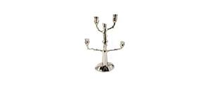 Classic Aluminum <b>Candle</b> <b>Stand</b> with Stylish Tapered Base for Easter Home Decor and Christmas Wedding Dinner Table Setup - Product Image 4