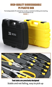 Bộ dụng cụ gia dụng BOSI, Bộ dụng cụ sửa chữa gia đình toàn diện, Bộ đa chức năng dùng cho việc sửa chữa thủ công và thợ điện - Product Image 6