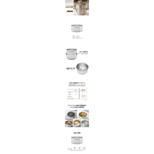 Casserole vapeur pour bébé Kuja en acier inoxydable 316, série mini, 14 cm - Product Image 1