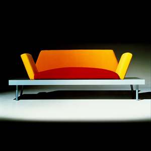 Dublin Contemporary Square Three-Seat <b>Sofa</b> Fabric Upholstered Living Room Furniture with <b>Sponge</b> Filling <b>for</b> Home Apartment Use - Product Image 2