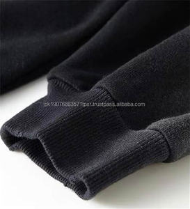Sudadera con capucha para hombre de poliéster y algodón, estilo French Terry, con cremallera, lavado ácido, efecto desgastado, estilo vintage, de peso pesado - Product Image 4