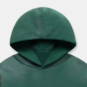 Sudaderas con capucha básicas de moda de alta calidad para hombre, 100% algodón mezclado con su logotipo, sudaderas con capucha de lavado ácido como demanda personalizada - Product Image 2