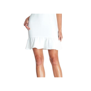 Vestido Blanco Mira Minidress de Alta Gama para Mujer, Talla Extra Pequeña, Elegante, con Cierre, Transpirable, Natural, para Club, Días Festivos - Product Image 3