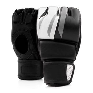 Guantes de Cuero Profesionales para Entrenamiento de Artes Marciales y Boxeo, Guantes de MMA Hechos en Fábrica, Correa de Muñeca Ajustable, Color Personalizado - Product Image 6
