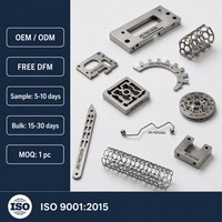 Servicio de Electroerosión por Hilo (EDM) Personalizado OEM ODM de 5 Ejes para Dispositivos Médicos de Acero Inoxidable 316L, Precisión de 0.005mm, Ra 0.2, Superficie Verificada por CMM, ISO