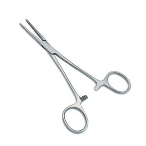 Pinzas Arteriales Kelly Curvas y Rectas de Acero, Instrumentos Quirúrgicos Hemostáticos de la Mejor Calidad, 14.5 cm, Certificación CE, 1 Año de Garantía - Product Image 1