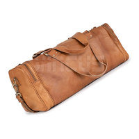 Bolsas de viaje de cuero de alta calidad a precio al por mayor hechas en Pakistán bolsas de viaje de cuero para uso en exteriores