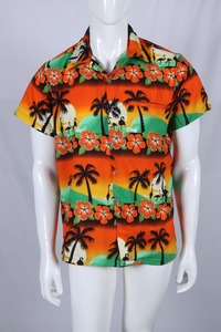 Resort et vêtements de plage décontracté nouveau style été hommes chemise mode polyester chemise décontracté hawaïen haute qualité chemises - Product Image 2