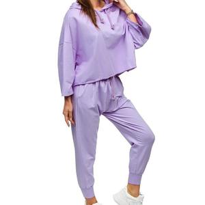 Chándal informal de moda para mujer de talla personalizada de alta calidad para exteriores recién llegado ropa de calle para entrenamiento para invierno - Product Image 3