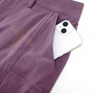 Shorts Cargo de Lona Ligeros, Transpirables y Ecológicos para Mujer, 100% Algodón, Último Estilo - Product Image 4
