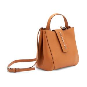Sac à bandoulière pour femme en cuir véritable avec une seule sangle, doublure en polyester et fermeture éclair - Product Image 4