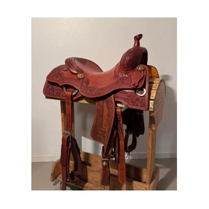 Silla de montar inglesa hecha a mano con cuero duradero, diseño personalizable, acabado fino para equitación profesional y diaria - Product Image 1