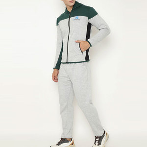 ชุดวอร์มสำหรับผู้ชายใส่วิ่งน้ำหนักเบามีซิปใส่สบาย - Product Image 2