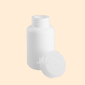 Botella redonda HDPE Embalaje 225 ml CR Tapa Blanca OEM/ODM Servicios del fabricante de Vietnam Mejor precio con alta calidad M0336 - Product Image 1