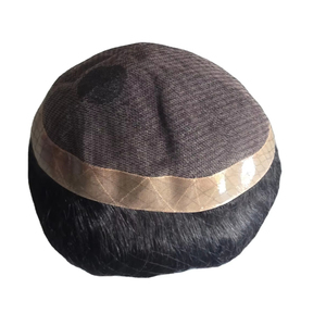 Cabello Taz de Bangladesh de alta calidad Los Ángeles modelo gris mezcla Peluca de cabello virgen mejor calidad extensión de cabello tupé estilo Piano - Product Image 1