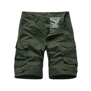 Pantalones Cortos Cargo Holgados de Color Personalizado con Dos Bolsillos, Pantalones Cortos Casuales de Algodón para Hombre, Pantalones Cortos con Cintas para Hombre, Ropa de Gimnasio - Product Image 6