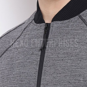 En stock Blouson aviateur pour homme fabriqué au Pakistan Tenue décontractée avec col montant et capuche Tissu léger à bas prix - Product Image 5