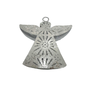 Christmas Decoration Silver <b>Foil</b> Colour Iron Hanging Angel Ornament Modern Design Customized Wholesale Bulk - Product Image 1