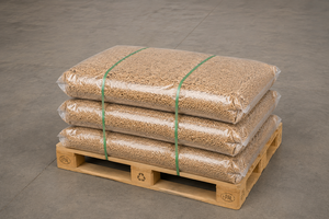 Granulés de bois naturels, briquettes de 6 mm de diamètre, granulés de combustible bruns pour le chauffage des poêles et l'utilisation domestique - Product Image 3