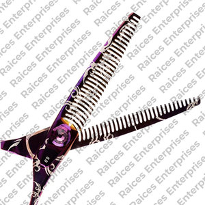 Profesional Unisex Barbero Corte de pelo Tijeras de adelgazamiento Vendedor superior Hoja de acero inoxidable Fabricante directo - Product Image 5